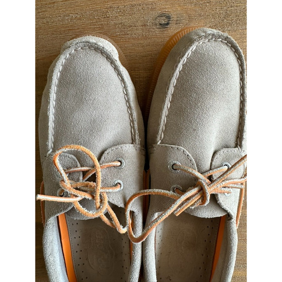 Sperry Top-Sider Authentic Original 2-Eye Boat Suede Shoes Men\'s size 11 Gray main image 6